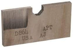 APT - 2 Inch Diameter, 3/16 Inch Thick, High Speed Steel Auxiliary Pilot Blade - Series D, DX15 Auxiliary Pilot Required - USA Tool & Supply