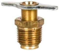 Eaton - Steel External Seat Drain Cock & Shutoff Valve - 1/2 Thread, 150 Max psi - USA Tool & Supply