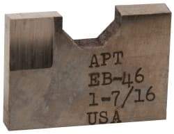 APT - 1-7/16 Inch Diameter, 1/4 Inch Thick, High Speed Steel Auxiliary Pilot Blade - Series E - USA Tool & Supply