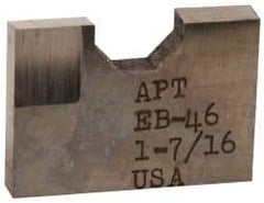 APT - 1-7/16 Inch Diameter, 1/4 Inch Thick, High Speed Steel Auxiliary Pilot Blade - Series E - USA Tool & Supply