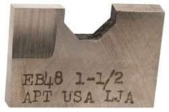 APT - 1-1/2 Inch Diameter, 1/4 Inch Thick, High Speed Steel Auxiliary Pilot Blade - Series E - USA Tool & Supply