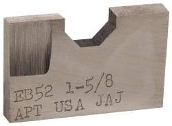 APT - 1-5/8 Inch Diameter, 1/4 Inch Thick, High Speed Steel Auxiliary Pilot Blade - Series E - USA Tool & Supply
