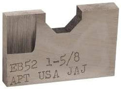 APT - 1-5/8 Inch Diameter, 1/4 Inch Thick, High Speed Steel Auxiliary Pilot Blade - Series E - USA Tool & Supply