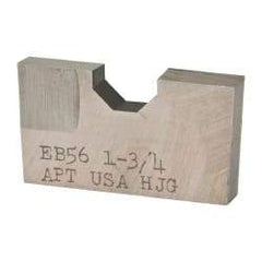 APT - 1-3/4 Inch Diameter, 1/4 Inch Thick, High Speed Steel Auxiliary Pilot Blade - Series E - USA Tool & Supply
