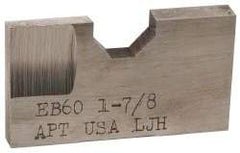 APT - 1-7/8 Inch Diameter, 1/4 Inch Thick, High Speed Steel Auxiliary Pilot Blade - Series E - USA Tool & Supply