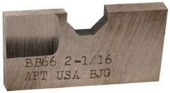 APT - 2-1/16 Inch Diameter, 1/4 Inch Thick, High Speed Steel Auxiliary Pilot Blade - Series E, EX20 Auxiliary Pilot Required - USA Tool & Supply