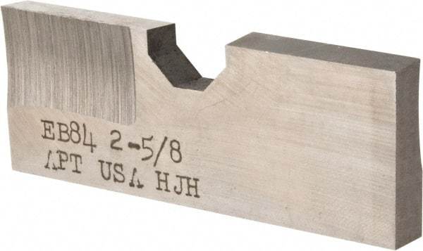 APT - 2-5/8 Inch Diameter, 1/4 Inch Thick, High Speed Steel Auxiliary Pilot Blade - Series E, EX25 Auxiliary Pilot Required - USA Tool & Supply