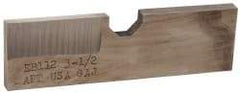 APT - 3-1/2 Inch Diameter, 1/4 Inch Thick, High Speed Steel Auxiliary Pilot Blade - Series E, EX25 Auxiliary Pilot Required - USA Tool & Supply