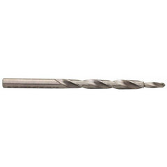 Made in USA - 25/32" Body, 17/32" Step Diam, Straight Shank, Cobalt Subland Step Drill Bit - USA Tool & Supply