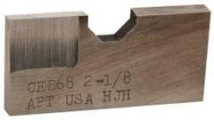 APT - 2-1/8 Inch Diameter, 1/4 Inch Thick, Cobalt Auxiliary Pilot Blade - Series E, EX20 Auxiliary Pilot Required - USA Tool & Supply