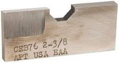 APT - 1-15/16 Inch Diameter, 1/4 Inch Thick, Cobalt Auxiliary Pilot Blade - Series E - USA Tool & Supply