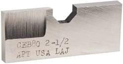 APT - 2-7/8 Inch Diameter, 1/4 Inch Thick, Cobalt Auxiliary Pilot Blade - Series E, EX25 Auxiliary Pilot Required - USA Tool & Supply