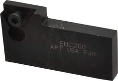 APT - 2 to 2-3/4 Inch Adjustable Blade, Carbide Auxiliary Pilot Blade - Series E, EX20 Auxiliary Pilot Required, Indexable Insert Blade - USA Tool & Supply