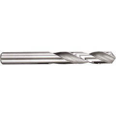 SGS - 4mm 145° Spiral Flute Solid Carbide Screw Machine Drill Bit - USA Tool & Supply