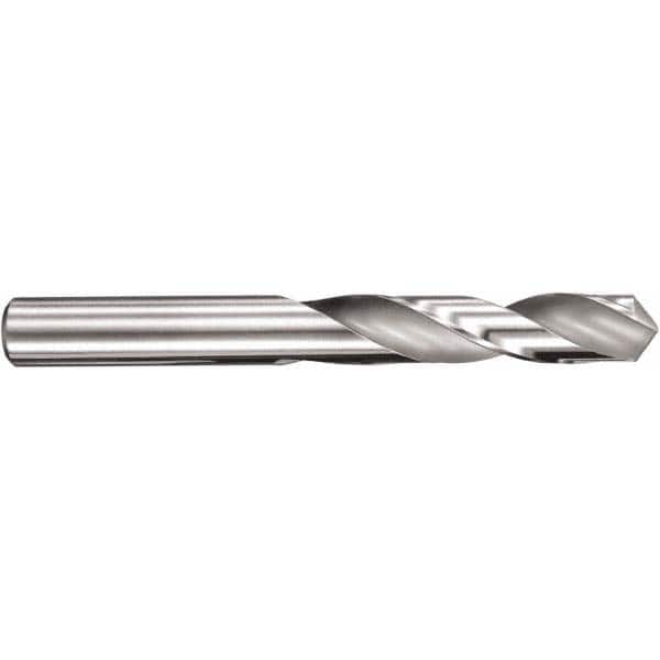 SGS - 10.5mm 145° Spiral Flute Solid Carbide Screw Machine Drill Bit - USA Tool & Supply