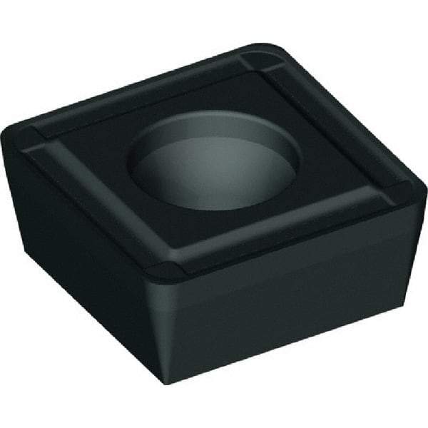 Kennametal - SPGX060304 RHP Grade KCU40 Carbide Indexable Drill Insert - TiN/TiAlN Finish, Square, 1/4" Inscribed Circle - USA Tool & Supply