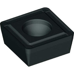 Kennametal - SPPX09T308 RHP Grade KCU40 Carbide Indexable Drill Insert - TiN/TiAlN Finish, Square, 3/8" Inscribed Circle - USA Tool & Supply
