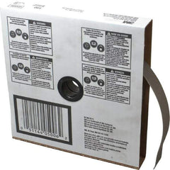 3M - 1" x 50 Yd 180 Grit Aluminum Oxide Cloth Roll - Very Fine Grade, J Weighted Backing - USA Tool & Supply