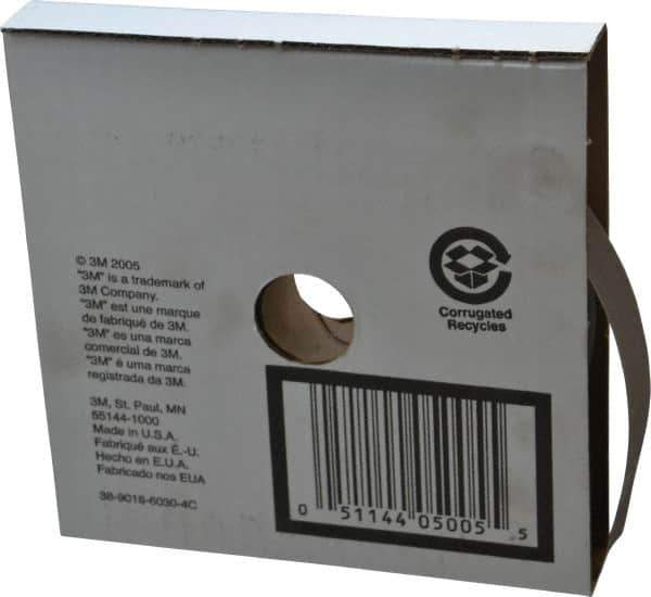 3M - 1" x 50 Yd 220 Grit Aluminum Oxide Cloth Roll - Very Fine Grade, J Weighted Backing - USA Tool & Supply