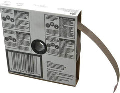 3M - 1" x 50 Yd 240 Grit Aluminum Oxide Cloth Roll - Very Fine Grade, J Weighted Backing - USA Tool & Supply