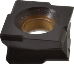Kennametal - SPHX1205 GP Grade KCPK30 Carbide Milling Insert - TiN/TiCN/Al2O3 Finish, 0.217" Thick, 12mm Inscribed Circle - USA Tool & Supply