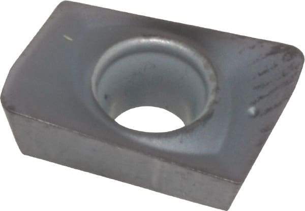 Kennametal - ADKT1622 LC Grade KC522M Carbide Milling Insert - TiAlN Finish, 0.1378" Thick, 0.8mm Corner Radius - USA Tool & Supply