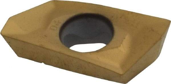 Kennametal - EC1804 GD Grade KC725M Carbide Milling Insert - TiN/TiCN/TiN Finish, 0.217" Thick, 0.4mm Corner Radius - USA Tool & Supply