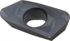 Kennametal - EC1832 LD Grade KC522M Carbide Milling Insert - TiAlN Finish, 0.217" Thick, 3.2mm Corner Radius - USA Tool & Supply