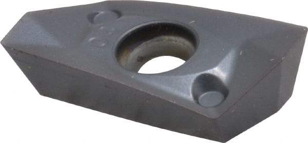 Kennametal - EC1404 LD Grade KC522M Carbide Milling Insert - TiAlN Finish, 0.177" Thick, 0.4mm Corner Radius - USA Tool & Supply