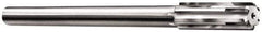 Made in USA - 0.2025" Carbide-Tipped 4 Flute Chucking Reamer - Straight Flute, 11/64" Straight Shank, 1-1/8" Flute Length, 4-1/2" OAL - USA Tool & Supply