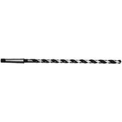 Interstate - 2", 5MT 118° Point High Speed Steel Taper Shank Drill Bit - USA Tool & Supply