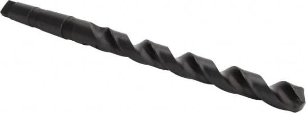 Interstate - 15/16", 3MT 118° Point High Speed Steel Taper Shank Drill Bit - USA Tool & Supply