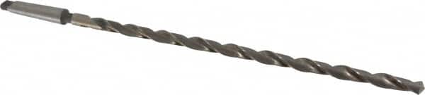Interstate - 35/64", 2MT 118° Point High Speed Steel Taper Shank Drill Bit - USA Tool & Supply