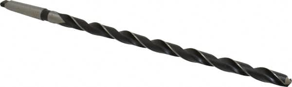 Interstate - 11/16", 2MT 118° Point High Speed Steel Taper Shank Drill Bit - USA Tool & Supply