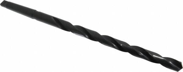 Interstate - 59/64", 3MT 118° Point High Speed Steel Taper Shank Drill Bit - USA Tool & Supply