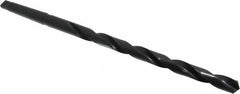 Interstate - 59/64", 3MT 118° Point High Speed Steel Taper Shank Drill Bit - USA Tool & Supply