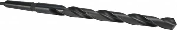 Interstate - 1-1/16", 3MT 118° Point High Speed Steel Taper Shank Drill Bit - USA Tool & Supply