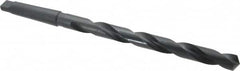 Interstate - 1-1/8", 4MT 118° Point High Speed Steel Taper Shank Drill Bit - USA Tool & Supply