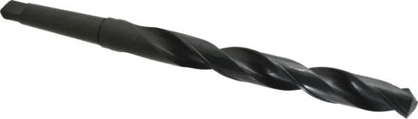 Interstate - 1-7/16", 4MT 118° Point High Speed Steel Taper Shank Drill Bit - USA Tool & Supply