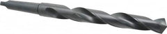 Interstate - 1-1/2", 4MT 118° Point High Speed Steel Taper Shank Drill Bit - USA Tool & Supply