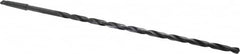 Interstate - 9/16", 2MT 118° Point High Speed Steel Taper Shank Drill Bit - USA Tool & Supply