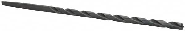Interstate - 3/4", 2MT 118° Point High Speed Steel Taper Shank Drill Bit - USA Tool & Supply