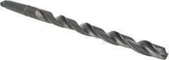 Interstate - 1-1/4", 4MT 118° Point High Speed Steel Taper Shank Drill Bit - USA Tool & Supply