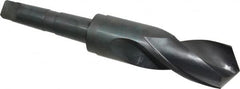 Interstate - 2", 4MT 118° Point High Speed Steel Taper Shank Drill Bit - USA Tool & Supply