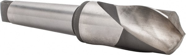Interstate - 2-3/8", 5MT 118° Point High Speed Steel Taper Shank Drill Bit - USA Tool & Supply