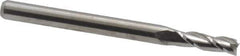 M.A. Ford - 7/64", 3/8" LOC, 1/8" Shank Diam, 1-1/2" OAL, 3 Flute, Solid Carbide Square End Mill - Single End, Uncoated, Spiral Flute, 30° Helix, Centercutting, Right Hand Cut, Right Hand Flute, Series 116 - USA Tool & Supply