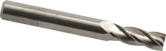 M.A. Ford - 9/32", 3/4" LOC, 5/16" Shank Diam, 2-1/2" OAL, 4 Flute, Solid Carbide Square End Mill - Single End, Uncoated, Spiral Flute, 30° Helix, Centercutting, Right Hand Cut, Right Hand Flute, Series 111 - USA Tool & Supply