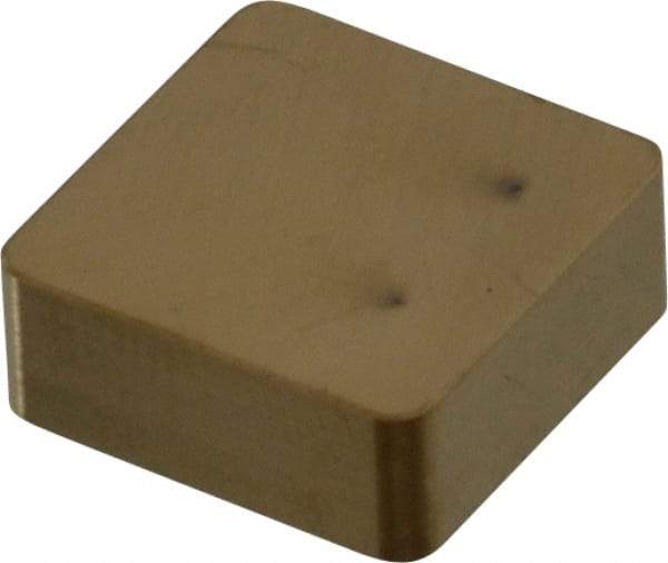 Tungaloy - SNGN433 Grade LX11 Ceramic Turning Insert - TiN Finish, 90° Square, 1/2" Inscr Circle, 3/16" Thick, 3/64" Corner Radius - USA Tool & Supply