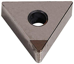 Tungaloy - 3QP-TNGA331 Grade BX360 PCBN Turning Insert - Uncoated, 60° Triangle, 3/8" Inscr Circle, 3/16" Thick, 1/64" Corner Radius - USA Tool & Supply