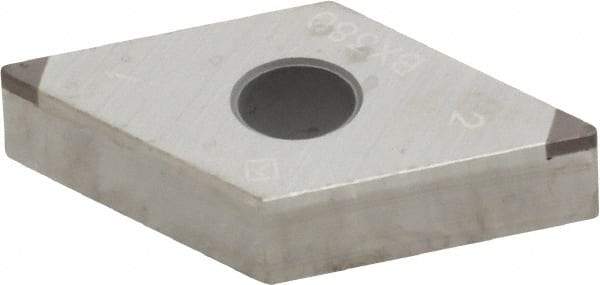 Tungaloy - 2QP-DNGA431 Grade BX380 PCBN Turning Insert - Uncoated, 55° Diamond, 1/2" Inscr Circle, 3/16" Thick, 1/64" Corner Radius - USA Tool & Supply